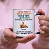 Custom Dog Dad Humor Mug, Personalized Holiday Gift Cup Custom Dog Dad Humor Mug, Personalized Holiday Gift Cup