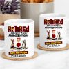 Custom Dog Lover Mug - Retirement-Themed Personalized Cup Featuring Pets and Owner, Funny Gift for Dog Moms & Dads Custom Dog Lover Mug - Retirement-Themed Personalized Cup Featuring Pets and Owner, Funny Gift for Dog Moms & Dads