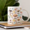 Custom Dog Photo 3D Inflated Effect Paw Mug N304 890147 Custom Dog Photo 3D Inflated Effect Paw Mug N304 890147