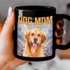 Custom Dog Portrait Photo Retro Style Mug TA29 889719 Custom Dog Portrait Photo Retro Style Mug TA29 889719