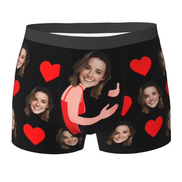 Custom Face Photo Boxer Briefs for Men Custom Face Photo Boxer Briefs for Men