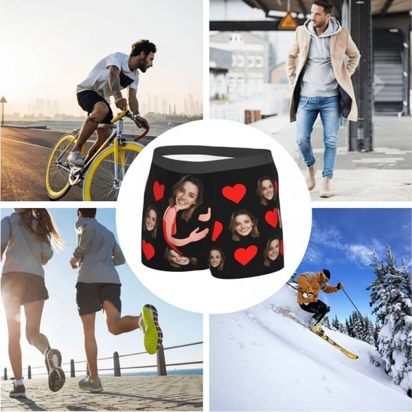 Custom Face Photo Boxer Briefs for Men Custom Face Photo Boxer Briefs for Men