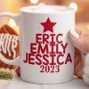 Custom Family Name Christmas Tree - Personalized Mug Custom Family Name Christmas Tree - Personalized Mug