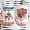 Custom Football Dad With Kids - Personalized Mug - Gifts For American Football Lover | TM12 HN02 Custom Football Dad With Kids - Personalized Mug - Gifts For American Football Lover | TM12 HN02