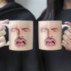 Custom Funny Face - For Coworkers, Friends, Boss, Dad - Personalized Photo Mug