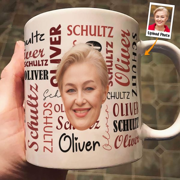 Custom Funny Face Signature Style - Personalized Photo Mug Custom Funny Face Signature Style - Personalized Photo Mug