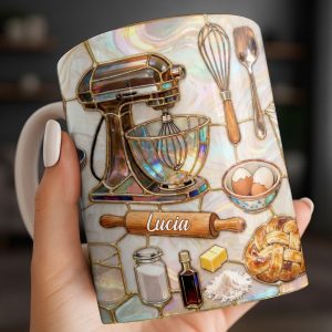 Custom Kitchen Essentials For The Avid Baker - Personalized Custom Coffee Mug - JBS089_MG