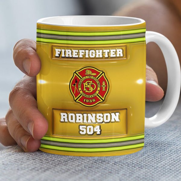 Custom Logo Gifts For Firefighter Coffee Mug 02acqn010824