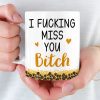 Custom Long Distance Mug - Personalized Best Friend Birthday Gifts For Women, Besties, Sisters, BFF - Close Where It Counts