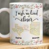 Custom Long Distance Mug - Personalized Best Friend Birthday Gifts For Women, Besties, Sisters, BFF - Distance Means So Little Custom Long Distance Mug - Personalized Best Friend Birthday Gifts For Women, Besties, Sisters, BFF - Distance Means So Little