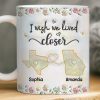 Custom Long Distance Mug - Personalized Best Friend Birthday Gifts For Women, Besties, Sisters, BFF - Distance Means So Little Custom Long Distance Mug - Personalized Best Friend Birthday Gifts For Women, Besties, Sisters, BFF - Distance Means So Little