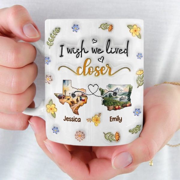 Custom Long Distance Mug - Personalized Best Friend Christmas Birthday Gifts For Women, Besties, Sisters, BFF - Always Better When We Are Together Custom Long Distance Mug - Personalized Best Friend Christmas Birthday Gifts For Women, Besties, Sisters, BFF - Always Better When We Are Together
