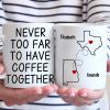Custom Long Distance Mug - Personalized Best Friend Christmas Birthday Gifts For Women, Besties, Sisters, BFF - Cherishing Moments With Besties This Holiday Custom Long Distance Mug - Personalized Best Friend Christmas Birthday Gifts For Women, Besties, Sisters, BFF - Cherishing Moments With Besties This Holiday