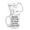 Custom Long Distance Mug - Personalized Best Friend Christmas Birthday Gifts For Women, Besties, Sisters, BFF - Cherishing Moments With Besties This Holiday Custom Long Distance Mug - Personalized Best Friend Christmas Birthday Gifts For Women, Besties, Sisters, BFF - Cherishing Moments With Besties This Holiday