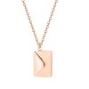 Custom Love Letter Envelope Pendant Necklace Custom Love Letter Envelope Pendant Necklace