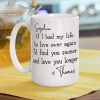 Custom Love You Longer Coffee Mug, Personalized White Ceramic Mug for Partner, Sweet Daily Reminder & Thoughtful Romantic Gift Custom Love You Longer Coffee Mug, Personalized White Ceramic Mug for Partner, Sweet Daily Reminder & Thoughtful Romantic Gift