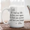 Custom Love You Longer Coffee Mug, Personalized White Ceramic Mug for Partner, Sweet Daily Reminder & Thoughtful Romantic Gift Custom Love You Longer Coffee Mug, Personalized White Ceramic Mug for Partner, Sweet Daily Reminder & Thoughtful Romantic Gift