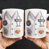 Custom Medical Professional Design With Stethoscope And Dog - Personalized Custom Coffee Mug - DOC040_MG Custom Medical Professional Design With Stethoscope And Dog - Personalized Custom Coffee Mug - DOC040_MG