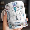 Custom Medical Professional Mug With Stethoscope And Equipment - Personalized Custom Coffee Mug - DOC076_MG Custom Medical Professional Mug With Stethoscope And Equipment - Personalized Custom Coffee Mug - DOC076_MG