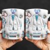 Custom Medical Professional Mug With Stethoscope And Equipment - Personalized Custom Coffee Mug - DOC076_MG Custom Medical Professional Mug With Stethoscope And Equipment - Personalized Custom Coffee Mug - DOC076_MG
