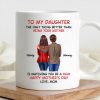 Custom Motherly Love Mug | Personalized Gift Cup for Mom or Daughter Custom Motherly Love Mug | Personalized Gift Cup for Mom or Daughter