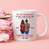 Custom Motherly Love Mug | Personalized Gift Cup for Mom or Daughter Custom Motherly Love Mug | Personalized Gift Cup for Mom or Daughter