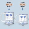 Custom Mug - Personalized Best Friend Birthday Gifts For Women - Blooms Of A Timeless Friendship Custom Mug - Personalized Best Friend Birthday Gifts For Women - Blooms Of A Timeless Friendship
