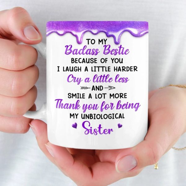 Custom Mug - Personalized Best Friend Birthday Gifts For Women, Besties, Sisters, BFF - Besties Making Life Shine Brighter Custom Mug - Personalized Best Friend Birthday Gifts For Women, Besties, Sisters, BFF - Besties Making Life Shine Brighter