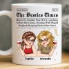 Custom Mug - Personalized Best Friend Birthday Gifts For Women, Besties, Sisters, BFF - Life Hits Better With You Custom Mug - Personalized Best Friend Birthday Gifts For Women, Besties, Sisters, BFF - Life Hits Better With You