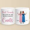 Custom Mug - Personalized Best Friend Birthday Gifts For Women, Besties, Sisters, BFF - Life Upgraded With My Besties Custom Mug - Personalized Best Friend Birthday Gifts For Women, Besties, Sisters, BFF - Life Upgraded With My Besties