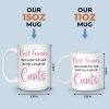 Custom Mug - Personalized Best Friend Birthday Gifts For Women, Besties, Sisters, BFF - Life Upgraded With My Besties Custom Mug - Personalized Best Friend Birthday Gifts For Women, Besties, Sisters, BFF - Life Upgraded With My Besties