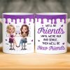 Custom Mug - Personalized Best Friend Christmas Birthday Gifts For Women, Besties, Sisters, BFF - Growing Laughing Dreaming Together Custom Mug - Personalized Best Friend Christmas Birthday Gifts For Women, Besties, Sisters, BFF - Growing Laughing Dreaming Together
