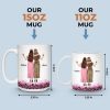Custom Mug - Personalized Best Friend Christmas Birthday Gifts For Women, Besties, Sisters, BFF - Life Is Better With Besties Custom Mug - Personalized Best Friend Christmas Birthday Gifts For Women, Besties, Sisters, BFF - Life Is Better With Besties