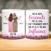 Custom Mug - Personalized Best Friend Christmas Birthday Gifts For Women, Besties, Sisters, BFF - Life Is Better With Besties Custom Mug - Personalized Best Friend Christmas Birthday Gifts For Women, Besties, Sisters, BFF - Life Is Better With Besties