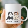 Custom Mug - Personalized Birthday Gifts For Cat Lovers, Cat Mom And Dad - Chaos In Fur Form Custom Mug - Personalized Birthday Gifts For Cat Lovers, Cat Mom And Dad - Chaos In Fur Form