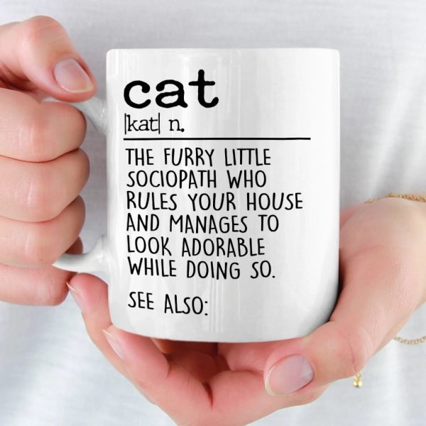 Custom Mug - Personalized Birthday Gifts For Cat Lovers, Cat Mom And Dad - Chaos In Fur Form Custom Mug - Personalized Birthday Gifts For Cat Lovers, Cat Mom And Dad - Chaos In Fur Form
