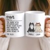 Custom Mug - Personalized Birthday Gifts For Cat Lovers, Cat Mom And Dad - Chaos In Fur Form Custom Mug - Personalized Birthday Gifts For Cat Lovers, Cat Mom And Dad - Chaos In Fur Form