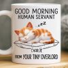 Custom Mug - Personalized Birthday Gifts For Cat Lovers, Cat Mom And Dad - Dreaming Of Snacks Custom Mug - Personalized Birthday Gifts For Cat Lovers, Cat Mom And Dad - Dreaming Of Snacks