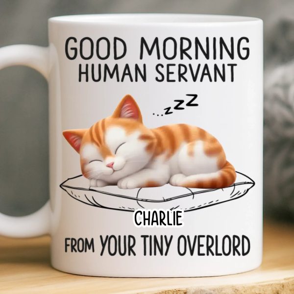 Custom Mug - Personalized Birthday Gifts For Cat Lovers, Cat Mom And Dad - Dreaming Of Snacks Custom Mug - Personalized Birthday Gifts For Cat Lovers, Cat Mom And Dad - Dreaming Of Snacks