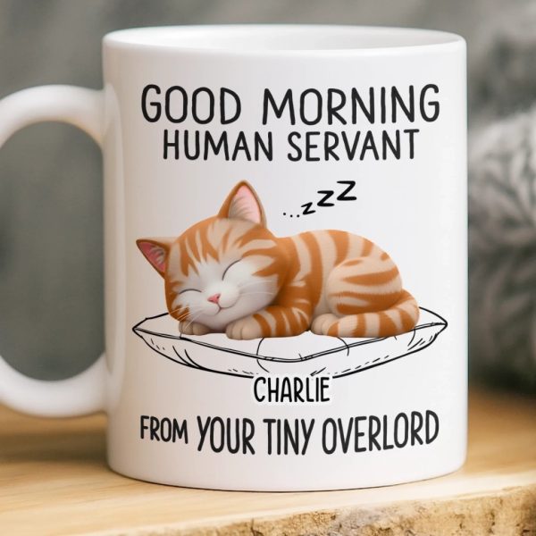 Custom Mug - Personalized Birthday Gifts For Cat Lovers, Cat Mom And Dad - Dreaming Of Snacks Custom Mug - Personalized Birthday Gifts For Cat Lovers, Cat Mom And Dad - Dreaming Of Snacks