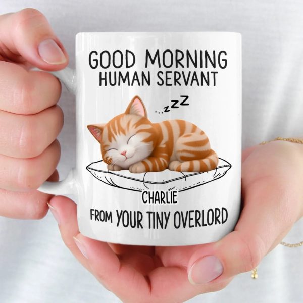Custom Mug - Personalized Birthday Gifts For Cat Lovers, Cat Mom And Dad - Dreaming Of Snacks Custom Mug - Personalized Birthday Gifts For Cat Lovers, Cat Mom And Dad - Dreaming Of Snacks