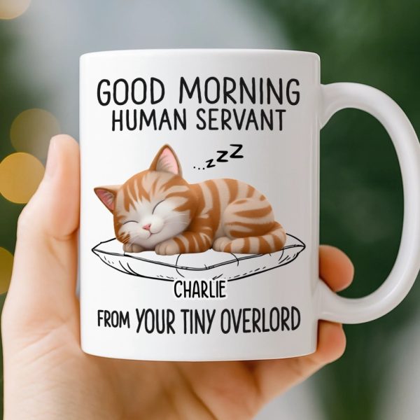 Custom Mug - Personalized Birthday Gifts For Cat Lovers, Cat Mom And Dad - Dreaming Of Snacks Custom Mug - Personalized Birthday Gifts For Cat Lovers, Cat Mom And Dad - Dreaming Of Snacks