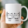 Custom Mug - Personalized Birthday Gifts For Cat Lovers, Cat Mom And Dad - My Cats Own Me Custom Mug - Personalized Birthday Gifts For Cat Lovers, Cat Mom And Dad - My Cats Own Me