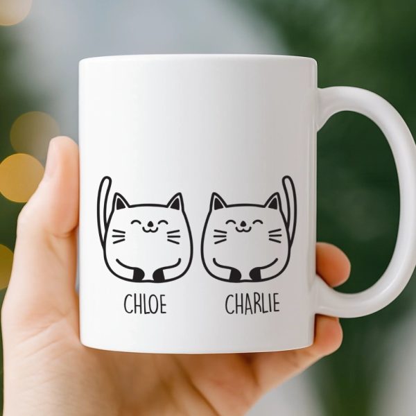 Custom Mug - Personalized Birthday Gifts For Cat Lovers, Cat Mom And Dad - My Cats Own Me Custom Mug - Personalized Birthday Gifts For Cat Lovers, Cat Mom And Dad - My Cats Own Me