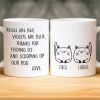 Custom Mug - Personalized Birthday Gifts For Cat Lovers, Cat Mom And Dad - My Cats Own Me Custom Mug - Personalized Birthday Gifts For Cat Lovers, Cat Mom And Dad - My Cats Own Me