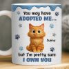 Custom Mug - Personalized Birthday Gifts For Cat Lovers, Cat Mom And Dad - My Cats Own My Heart Custom Mug - Personalized Birthday Gifts For Cat Lovers, Cat Mom And Dad - My Cats Own My Heart