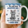 Custom Mug - Personalized Birthday Gifts For Cat Lovers, Cat Mom And Dad - My Cats Own My Heart Custom Mug - Personalized Birthday Gifts For Cat Lovers, Cat Mom And Dad - My Cats Own My Heart
