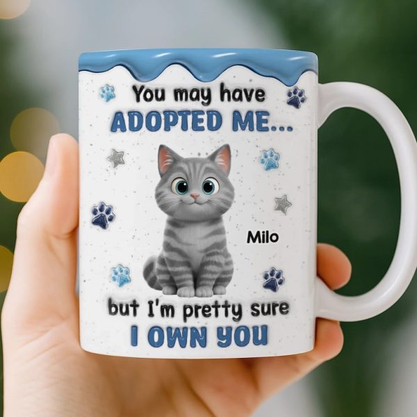 Custom Mug - Personalized Birthday Gifts For Cat Lovers, Cat Mom And Dad - My Cats Own My Heart Custom Mug - Personalized Birthday Gifts For Cat Lovers, Cat Mom And Dad - My Cats Own My Heart