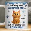 Custom Mug - Personalized Birthday Gifts For Cat Lovers, Cat Mom And Dad - My Cats Own My Heart Custom Mug - Personalized Birthday Gifts For Cat Lovers, Cat Mom And Dad - My Cats Own My Heart