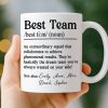 Custom Mug - Personalized Birthday Gifts For Coworker, Work Bestie - Dream Team Custom Mug - Personalized Birthday Gifts For Coworker, Work Bestie - Dream Team